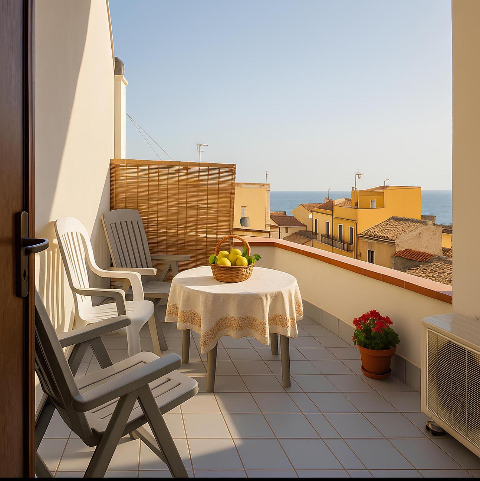 Ferienwohnung Sinyhouse Terrasini Exterior foto